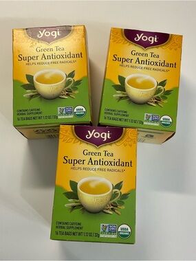 Yogi Green Tea Super Antioxidant 3 Pack